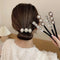 Flower Pearl Bun Maker Stick