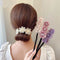 Elegant Chiffon Flowers Bun Hair Maker