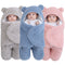 Winter Fleece Baby Sleeping Wrap Blanket