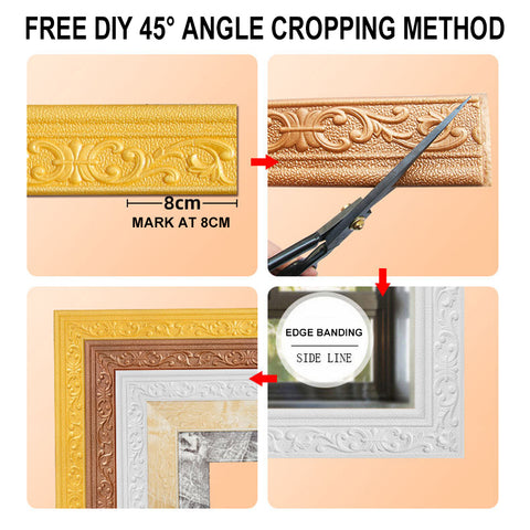 10M (32 3/4 ft) 3D Self Adhesive Border Line