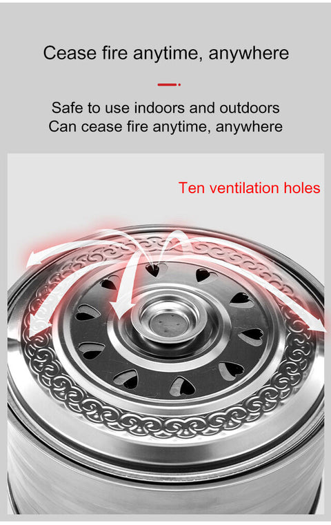 Barbecue Grill Bucket