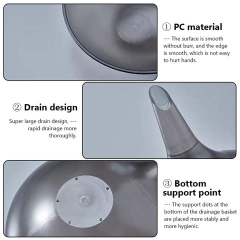 Multifunctional Drain Bowl