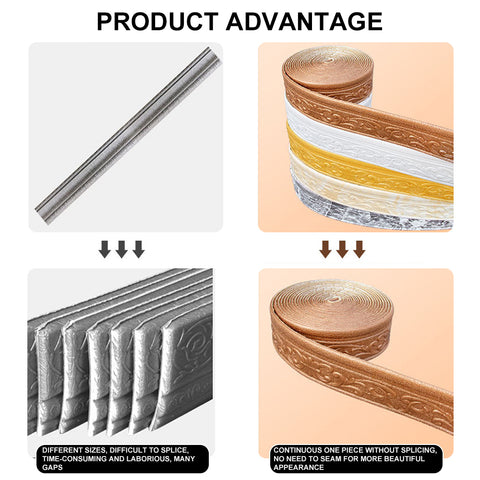 10M (32 3/4 ft) 3D Self Adhesive Border Line
