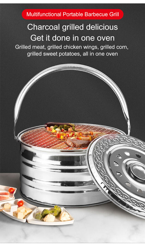 Barbecue Grill Bucket