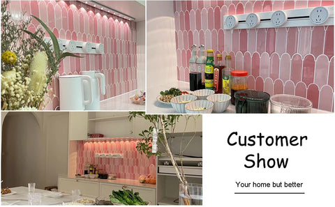 10PCS 3D Wall Tile Sticker For