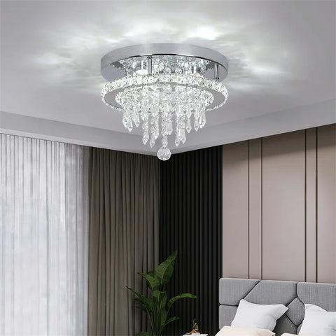 AstraGlow Crystal Chandelier