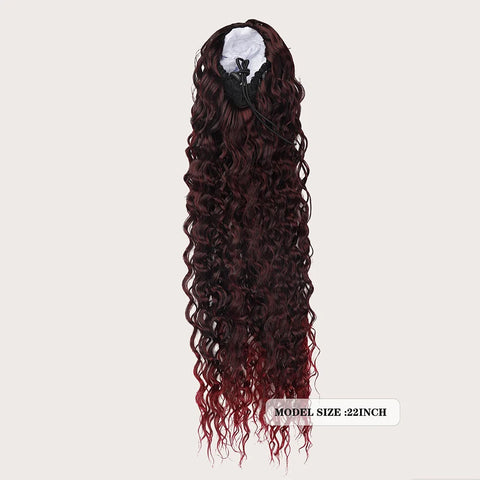 22 Inch Ombre Deep Curly Hair Extention
