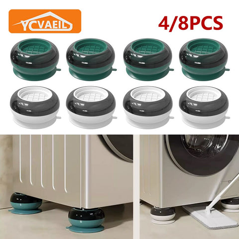 4PCS/8PCS Washing Machine Pads