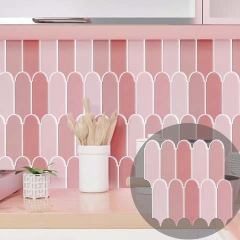 10PCS 3D Wall Tile Sticker For