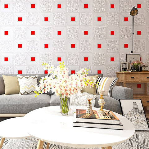 3D Tile Brick Wall Sticker