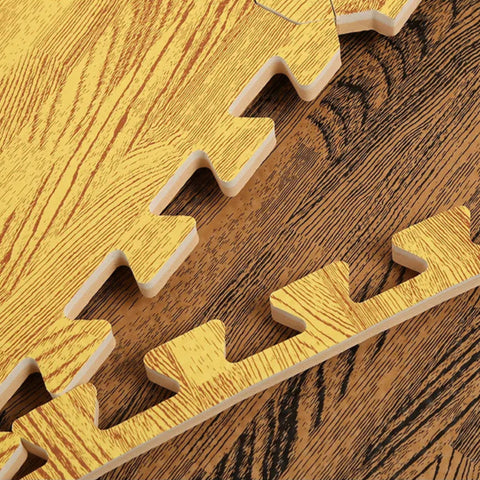 16PCS Foam Wooden Puzzle Carpet