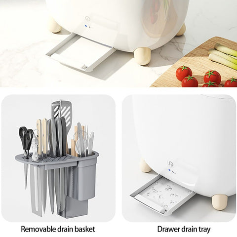 Knife Cutlery UV Sterilization Holder