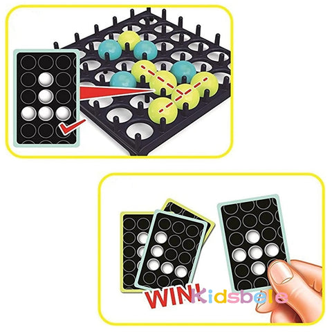 Ball Bounce Challenge: The Interactive Card Board Game