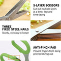 Multi-Layer Kitchen Scissors