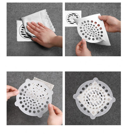 20PCS Disposable Bathroom Floor Drainer