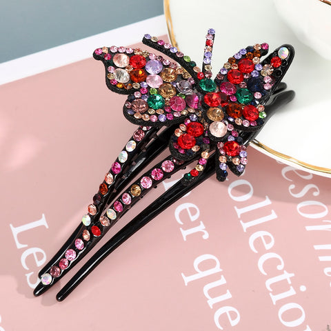 Rhinestone Hair Claw Clip