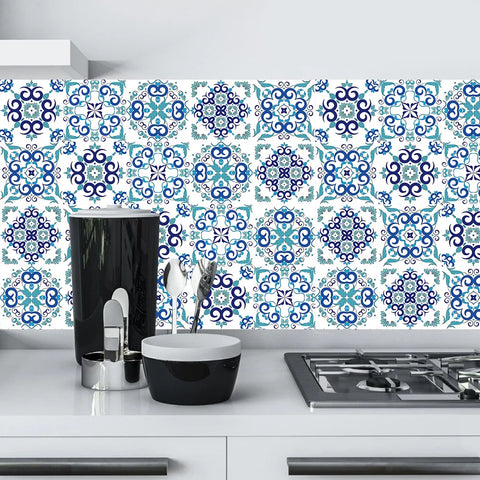10PCS/Set Tile Wall Stickers