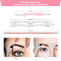 12 Styles/Set Reusable Eyebrow Stencils