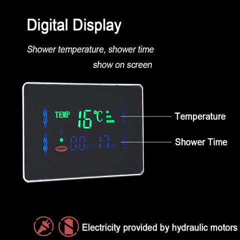LED Light Shower Panel System