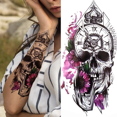 Full Arm Temporary Tattoos