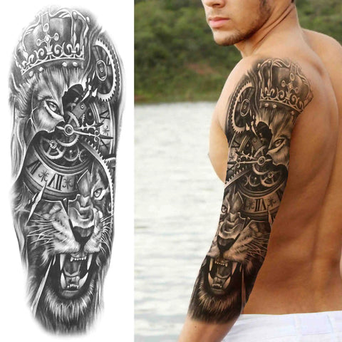 Full Arm Temporary Tattoos