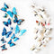 12PCS 3D Butterfly Wall Stickers