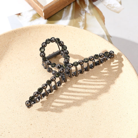 Rhinestone Metal Hair Claw