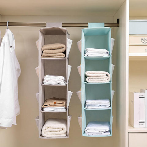 Washable Multilayer Hanging Clothes Organizer
