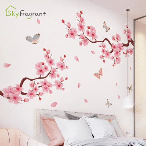 Peach Blossom Wall Sticker