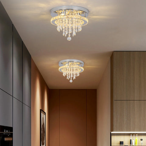 AstraGlow Crystal Chandelier