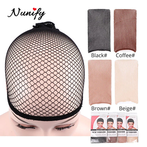 2PCS/Pack Wig Net Cap