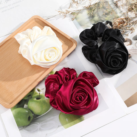 Flower Butterfly Elastic Hair Tie Scrunchie