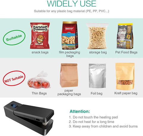 USB Rechargeable Bag Sealer