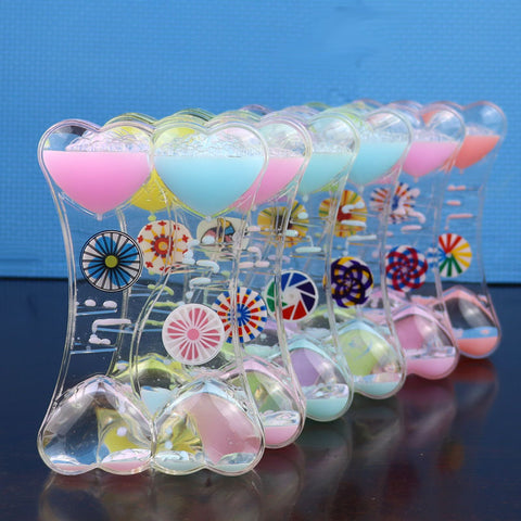 Rotating Wheel Water Drop Hourglass