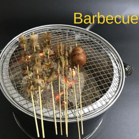 Portable Barbecue Grill Bucket