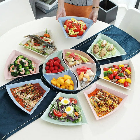 12PCS Plate Set