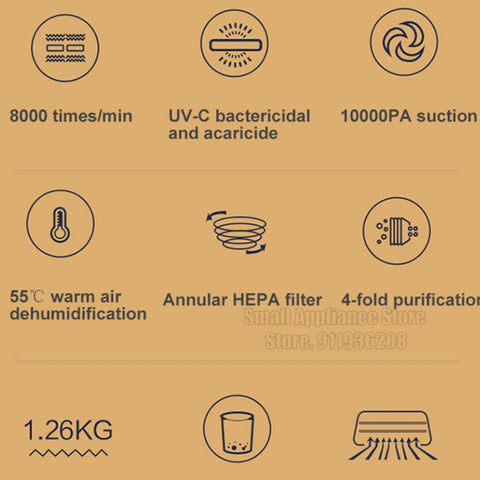SUPOR Fabric Vacuum Cleaner