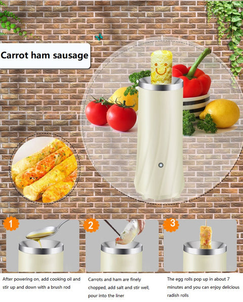 Automatic Egg Roll Maker
