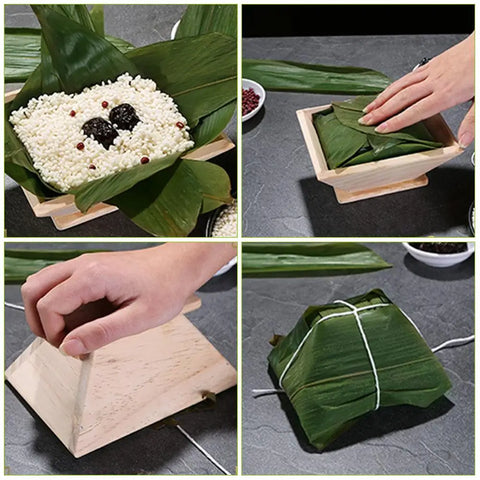 Wood Rice Cake Mold