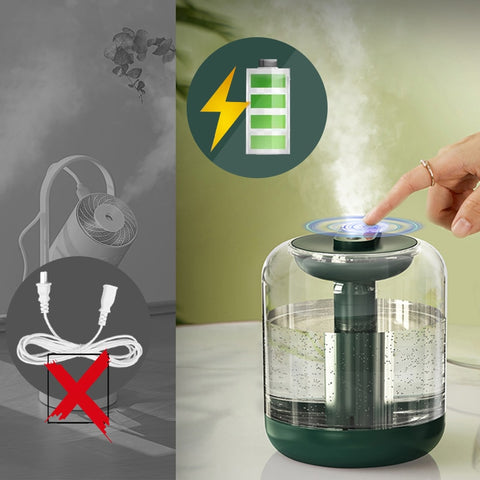 Rechargeable Intelligence Touch Oil Diffuser Humidifier