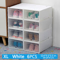 6PCS Transparent Shoe Box