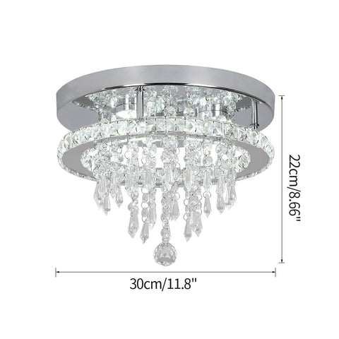 AstraGlow Crystal Chandelier