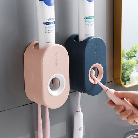 Wall Mounted Toothpaste Gadget