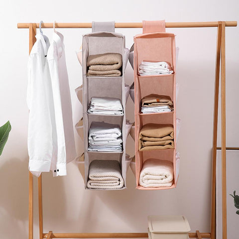 Washable Multilayer Hanging Clothes Organizer