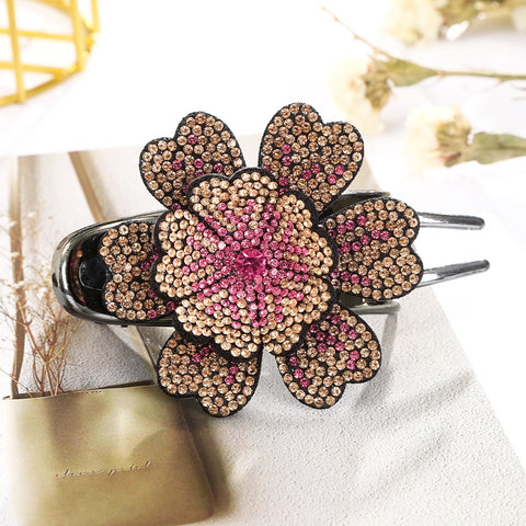 Rhinestone Hair Claw Clip