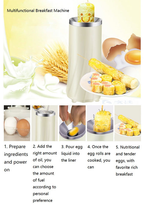 Automatic Egg Roll Maker
