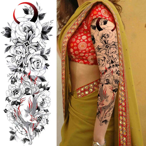 Full Arm Temporary Tattoos