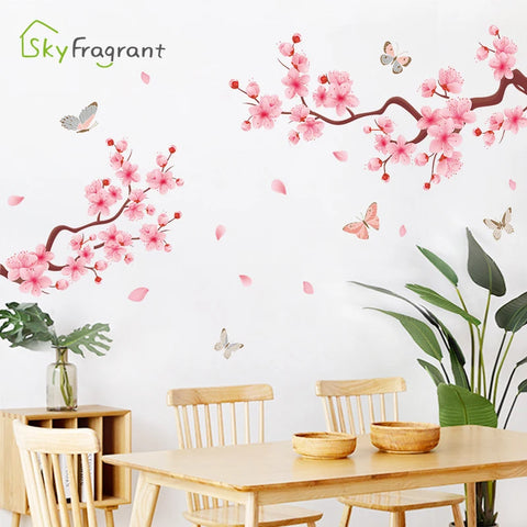 Peach Blossom Wall Sticker
