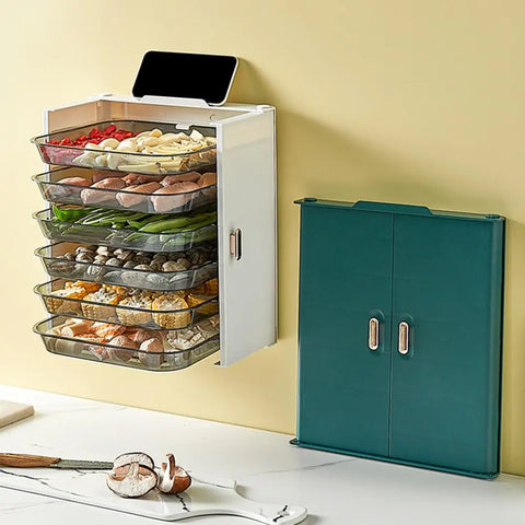 Kitchen Preparation Plate Rack Organizer
