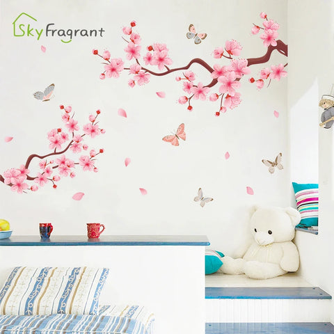 Peach Blossom Wall Sticker